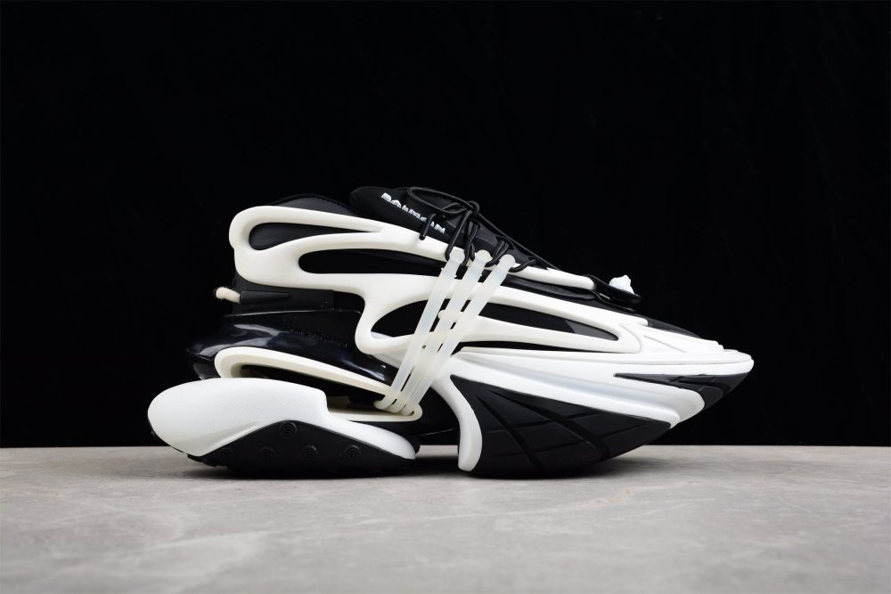 Balmain Unicorn Low-Top 'Black White' - Image 3