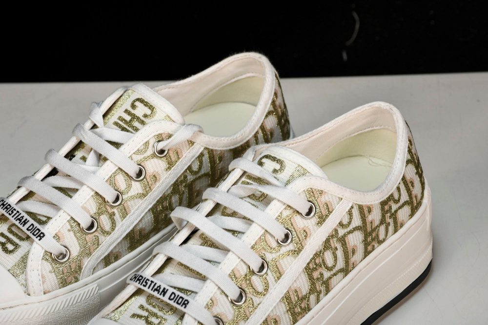 D1or Walk'N'D1or Platform Sneaker 'Oblique Gold' - Image 22