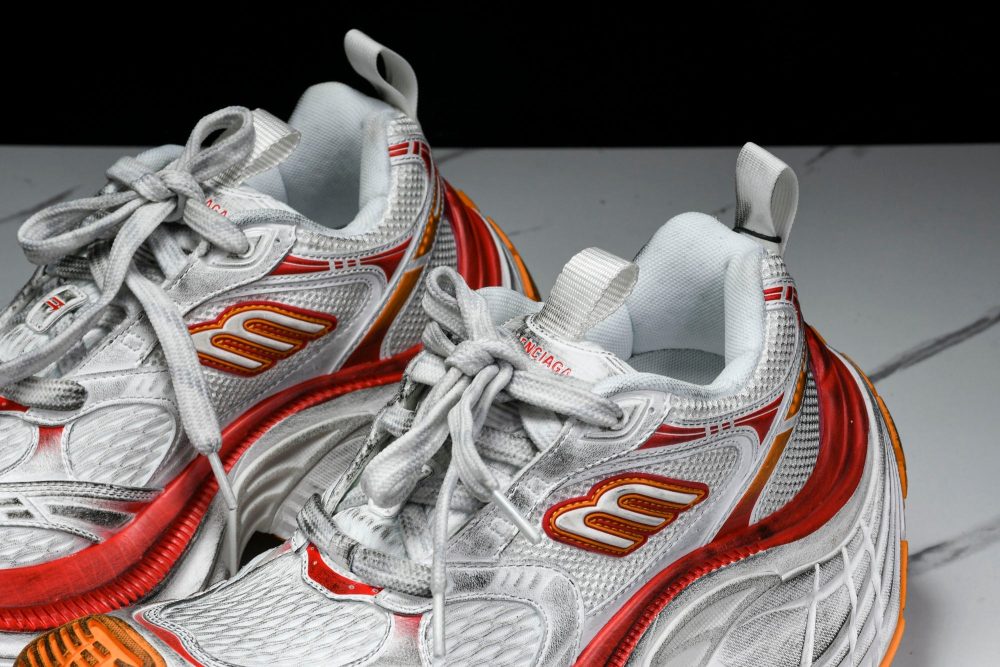10XL Sneaker 'White Red Orange' - Image 21