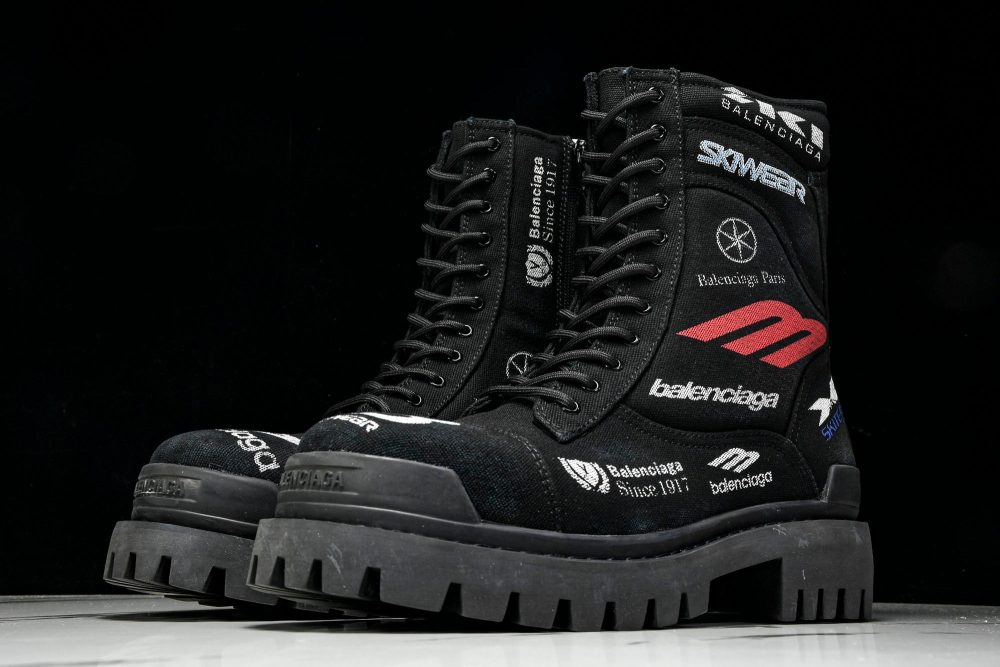 Вalenciaga Combat Strike Boot 'Black' - Image 2