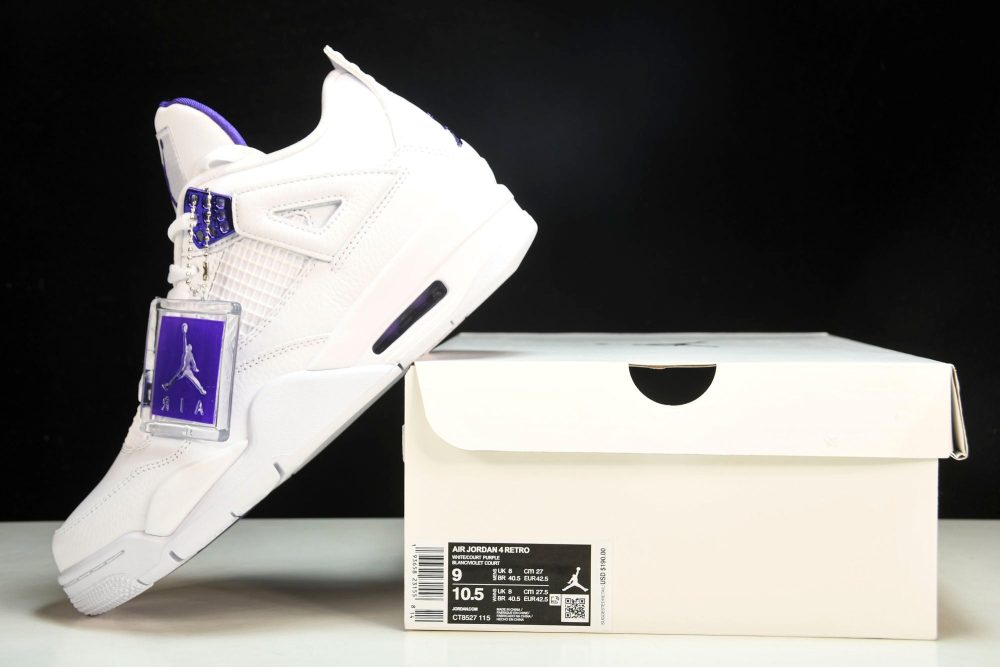 AJ4 Retro OG 'Purple Metallic' - Image 29
