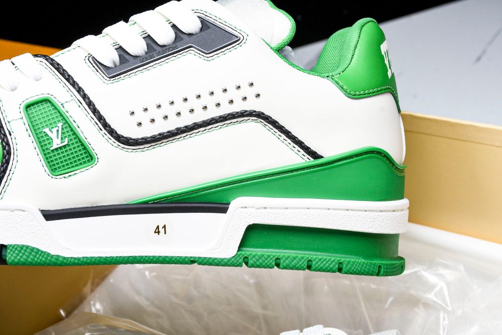 Louis Vuittоп Trainer Low Western 'White Green' - Image 28