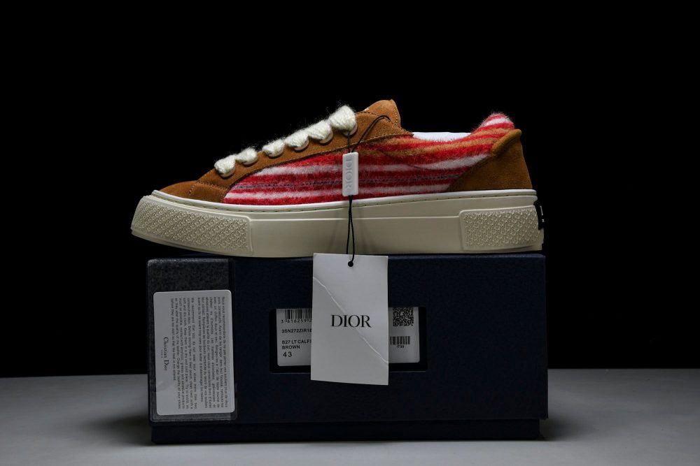 D1or x Denim Tears B33 'Red Mohair' - Image 28