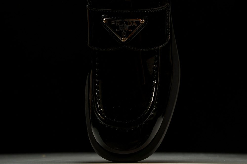 Prada Patent Loafers 'Black' - Image 6