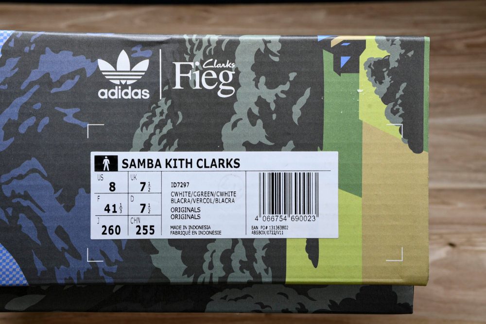 AD x Clarks '8th Street Samba' by Ronny Fieg 'White Green' - Image 27