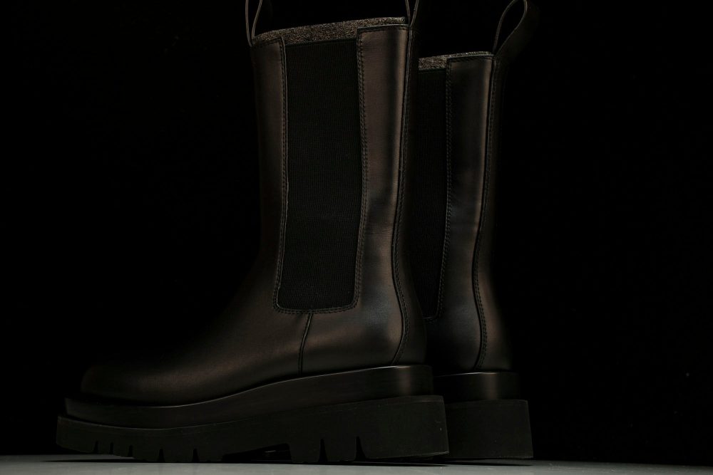 Вottega Veneta Lug Chelsea Boots 'Black' - Image 8