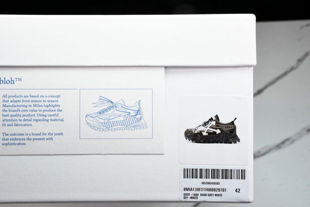 Off-White ODSY-1000 'Dark Grey' - Image 29