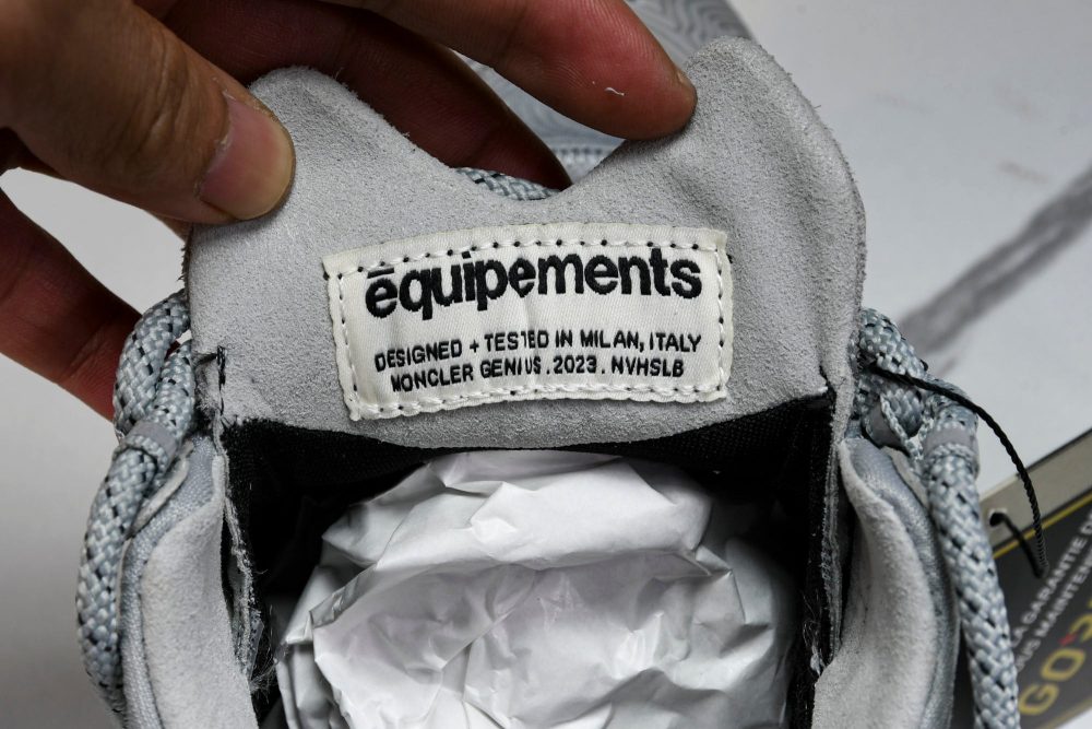 Salehe Bembury x Moncler Trailgrip Genius Grain GTX 'Grey' - Image 12