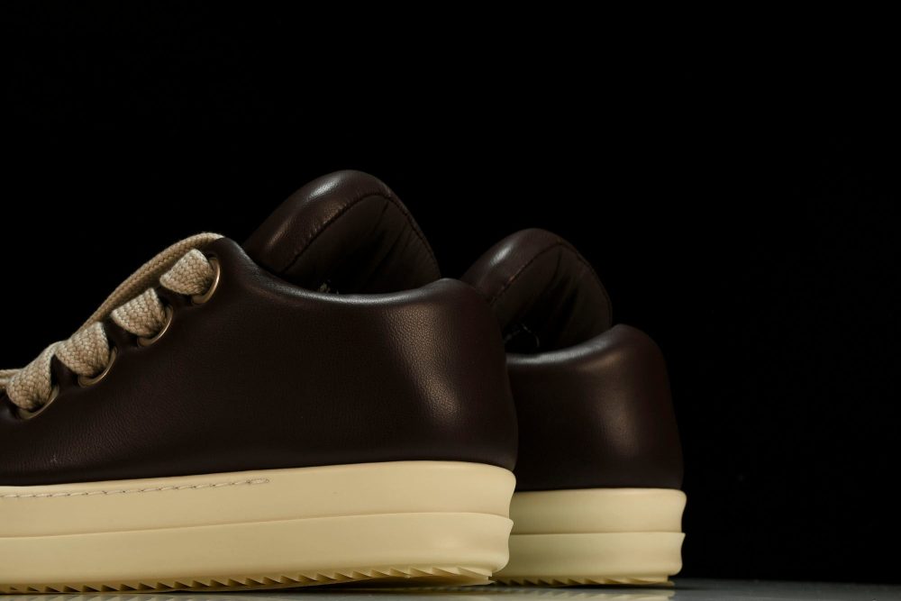 Rick Owens Luxor Jumbo Lace Padded Low 'Black' - Image 8
