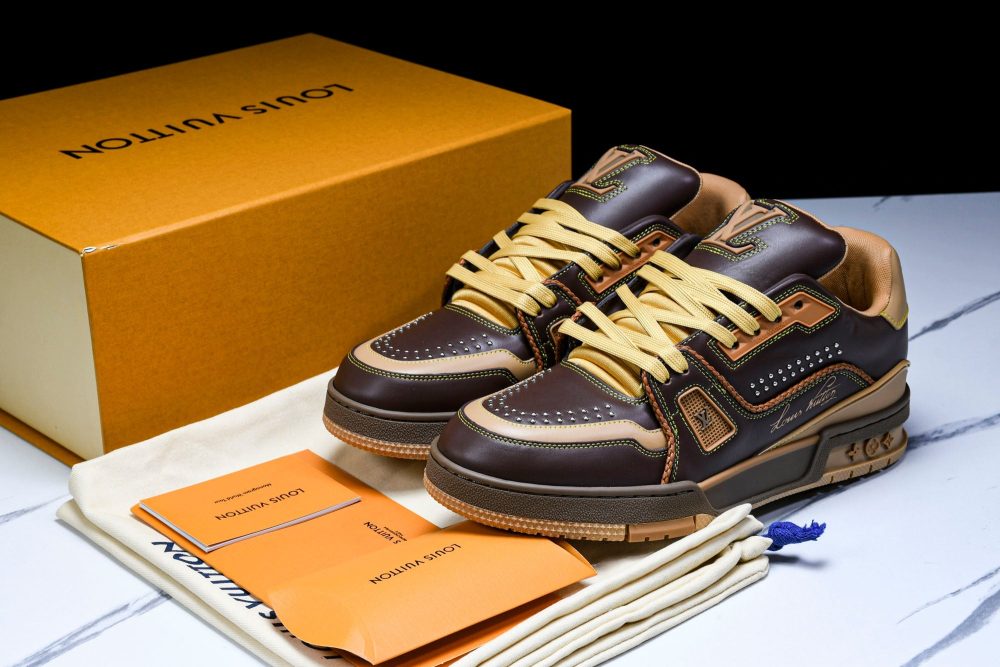 Louis Vuittоп Trainer Low Western 'Brown' - Image 19