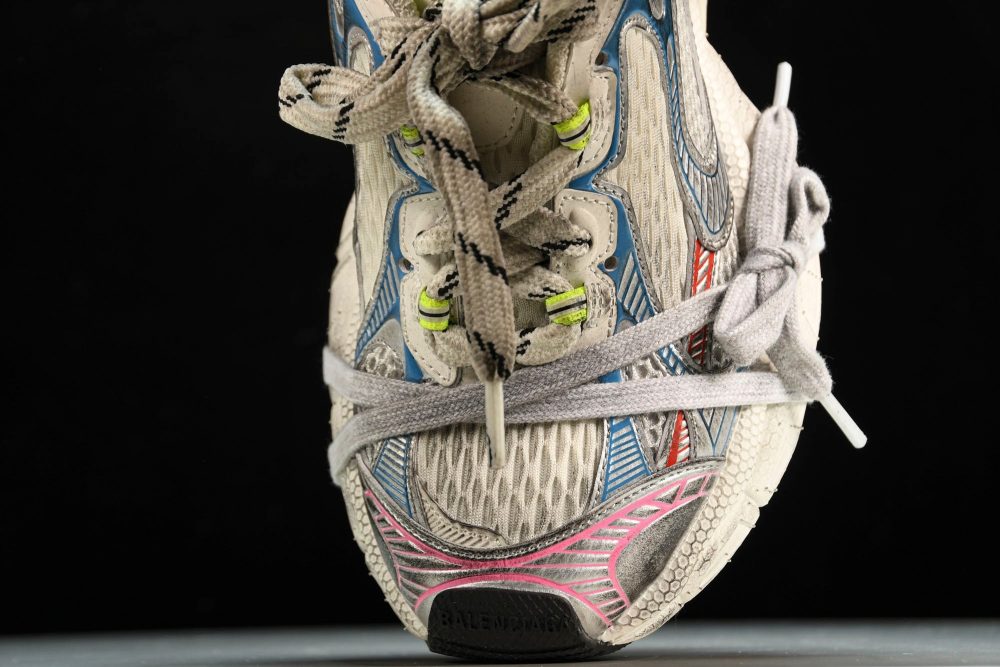3XL Sneaker 'White Red Blue' - Image 6