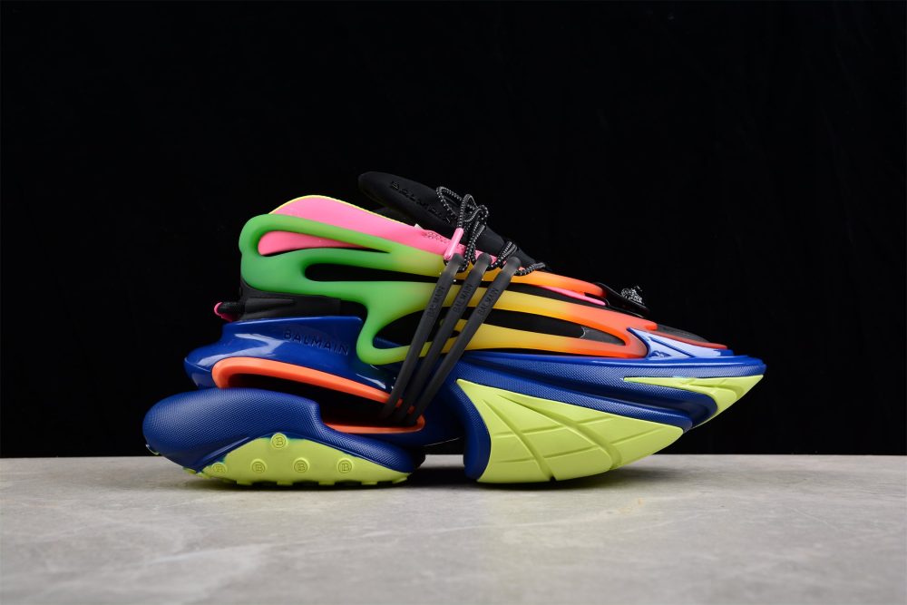 Balmain Unicorn Low-Top 'Multicolor' - Image 3