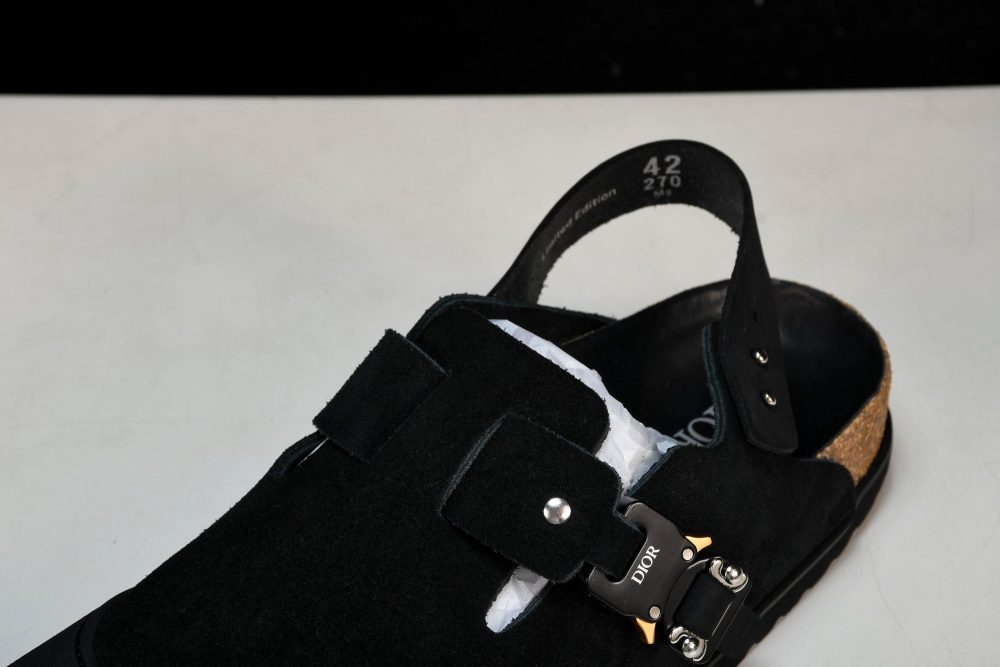 Birkenstock x D1or Tokio Mule Calfskin 'Black' - Image 10