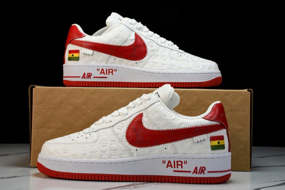 Louis Vuittоп x AF1 by Virgil Abloh 'Ghana' - Image 27