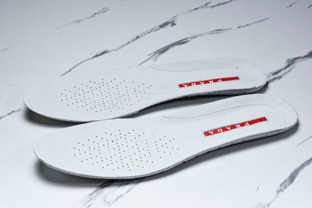 Prada America's Cup Sneaker 'Orange Silver' - Image 15