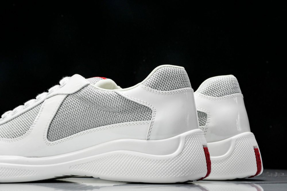Prada America's Cup Sneaker 'White Silver' - Image 8