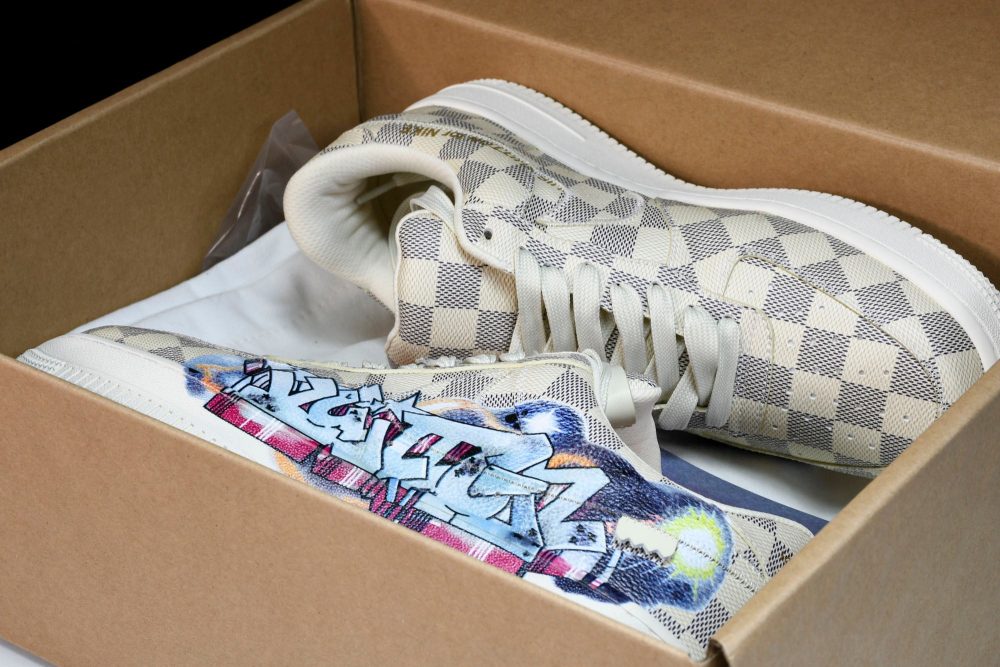 Louis Vuittоп x AF1 by Virgil Abloh 'Graffiti' - Image 26