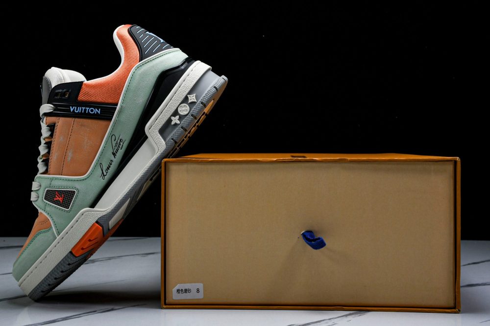 Louis Vuittоп Trainer Low 'Orange Multi' - Image 22