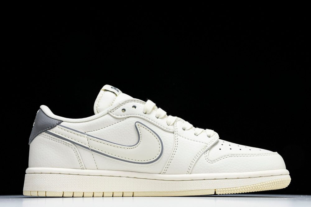Travis Scott AJ1 Low x BAPE 'White' (Custom) - Image 2