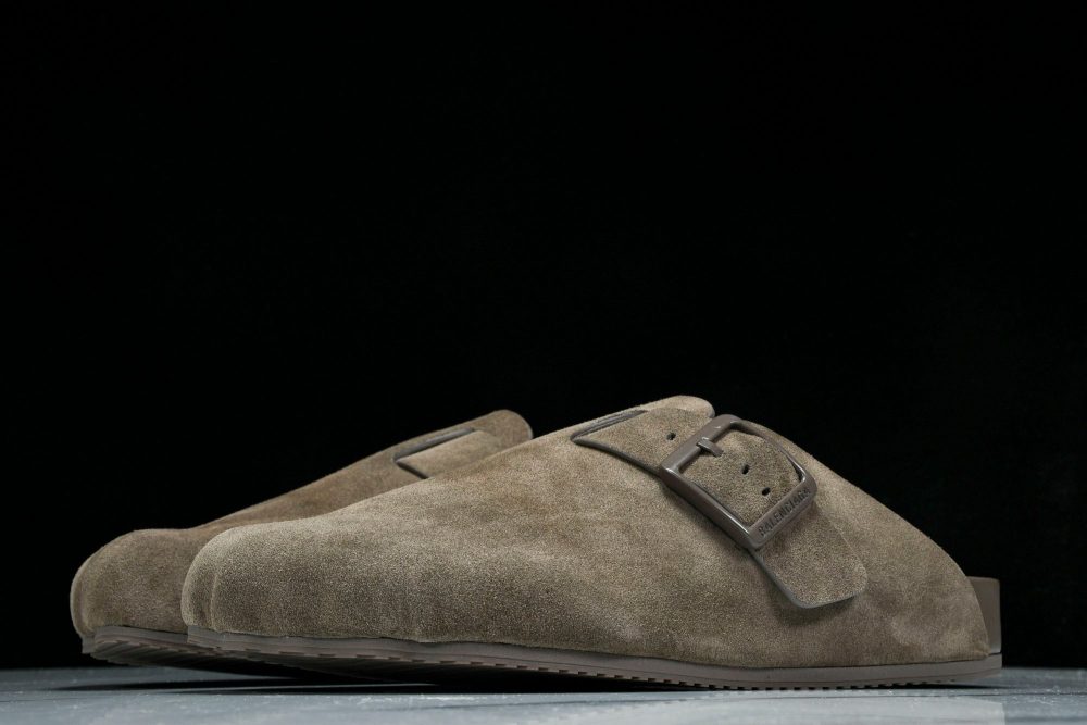 Вirkenstock x Вalenciaga Sunday Mule Suede 'Brown' - Image 2