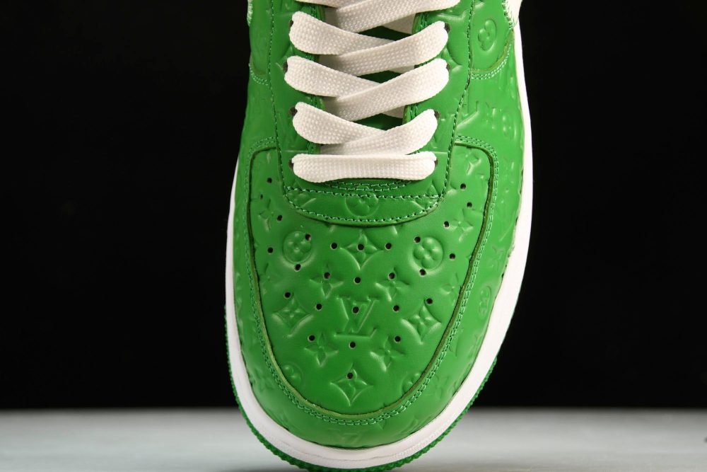 Louis Vuittоп x AF1 by Virgil Abloh 'Green' - Image 6
