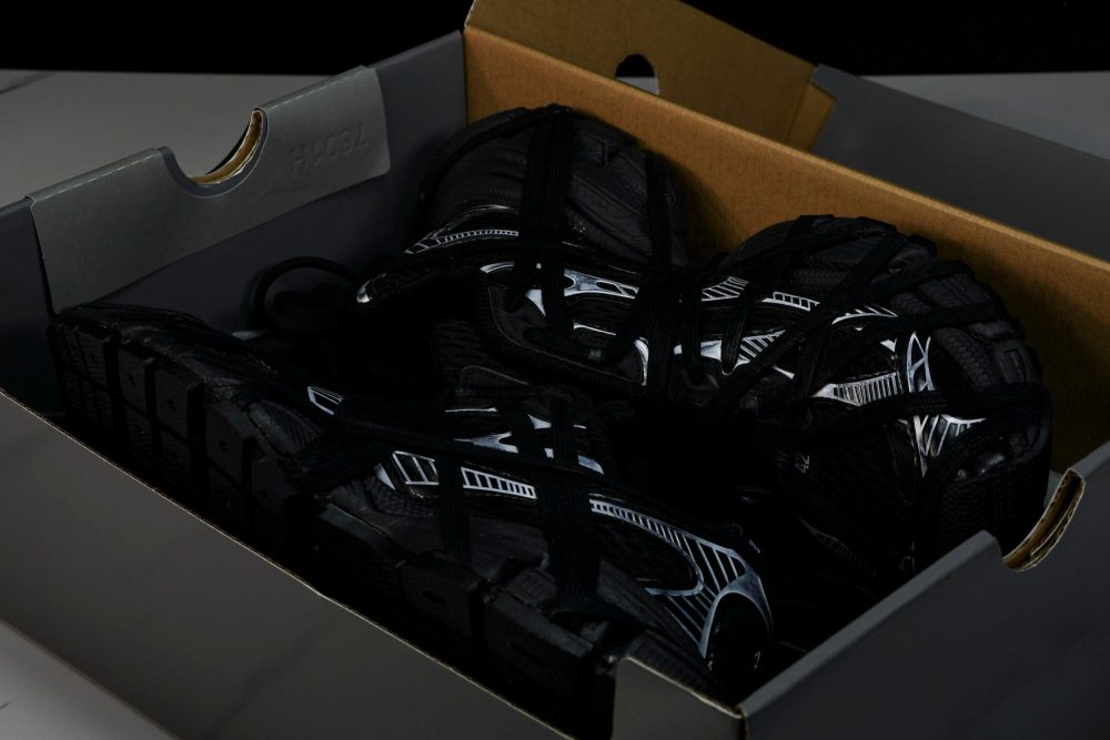 3XL Sneaker Extreme Lace 'Black Silver' - Image 23