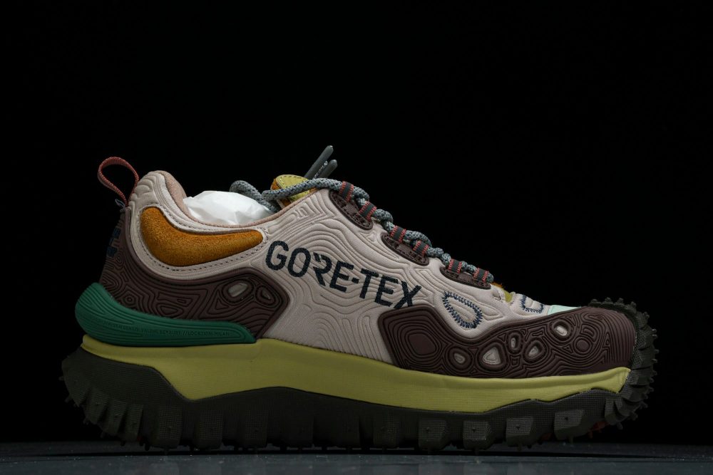 Salehe Bembury x Moncler Trailgrip Genius Grain GTX 'Brown' - Image 3
