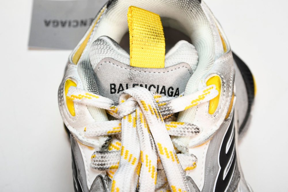 Cargo Sneaker 'White Yellow' - Image 11