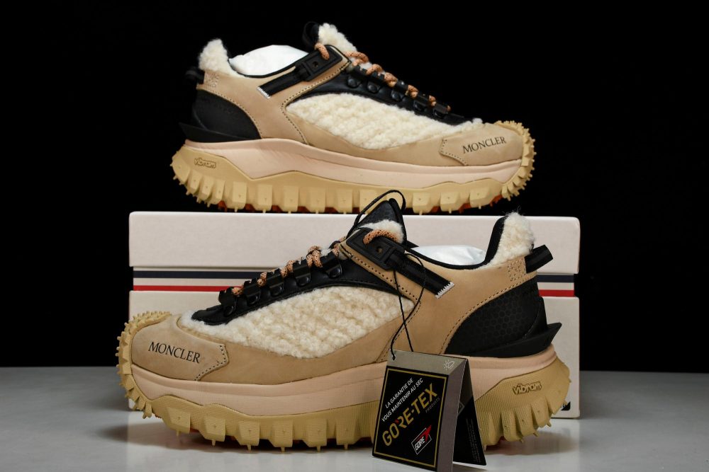 Moncler Trailgrip GTX 'Beige Fur' - Image 22
