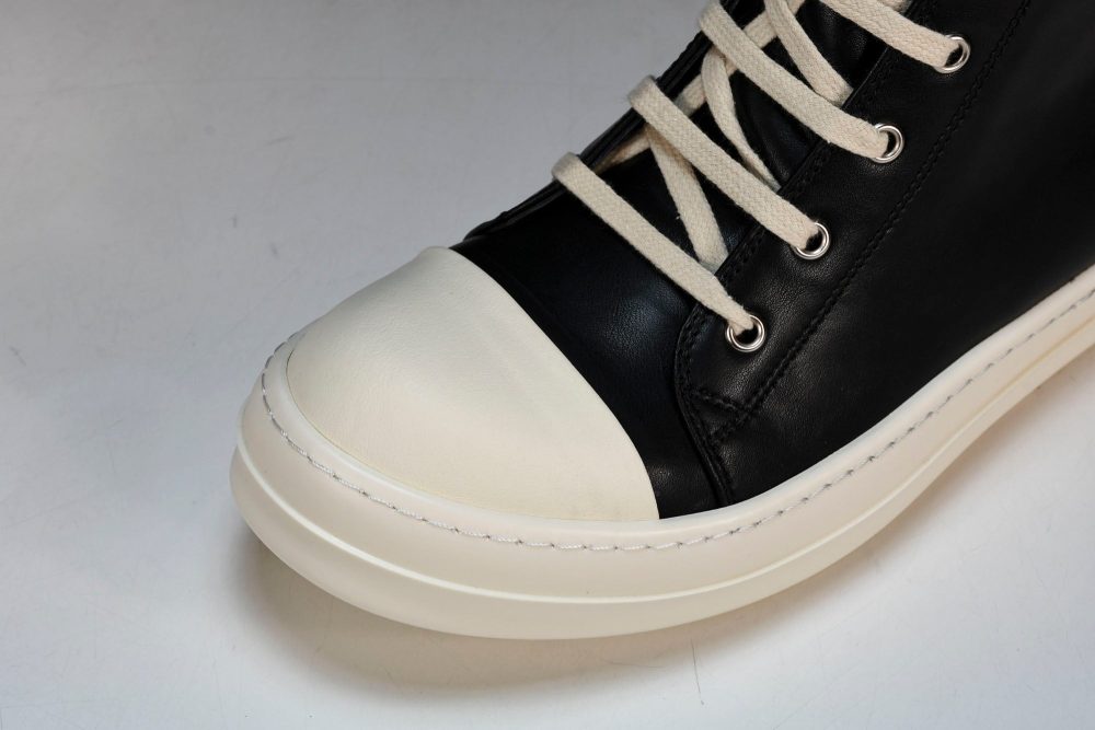 Rick Owens Ramones High EDFU 'Black Milk' - Image 9