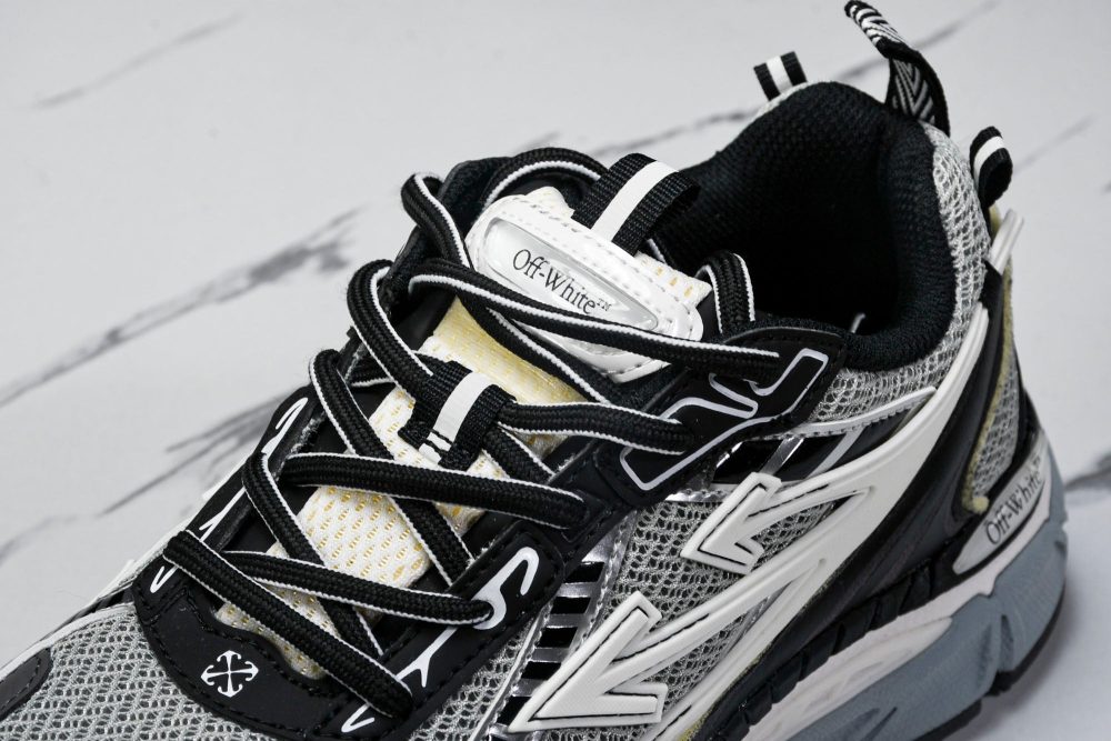 Off-White "Be Right Back" Sneaker 'Silver' - Image 10