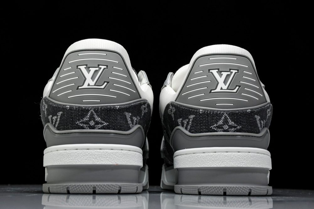 Louis Vuittоп Trainer Low 'Monogram Denim Grey White' - Image 7
