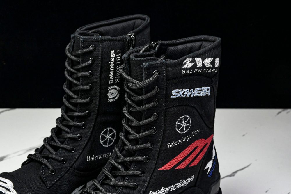 Вalenciaga Combat Strike Boot 'Black' - Image 16
