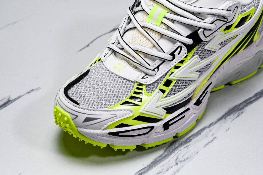 Off-White "Be Right Back" Sneaker 'White Fluorescent' - Image 9