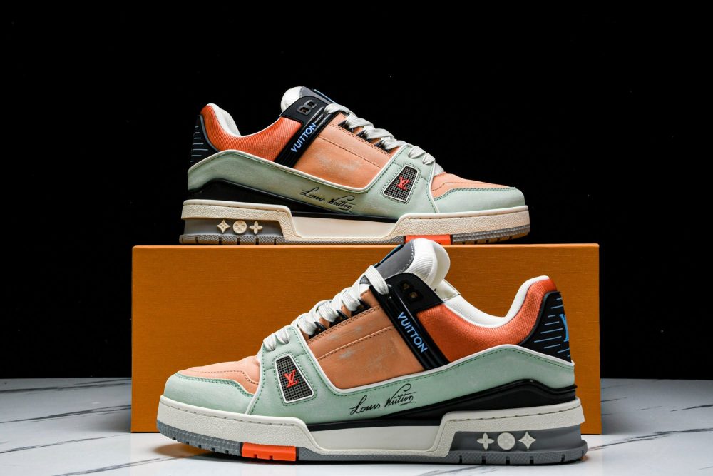 Louis Vuittоп Trainer Low 'Orange Multi' - Image 20