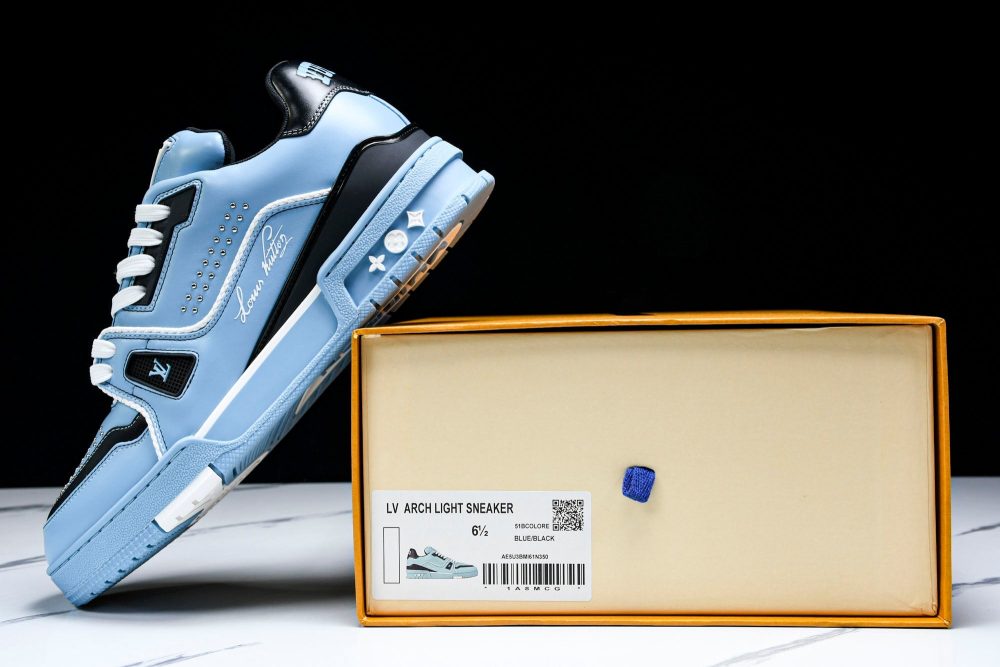 Louis Vuittоп Trainer Low Western 'Blue' - Image 20