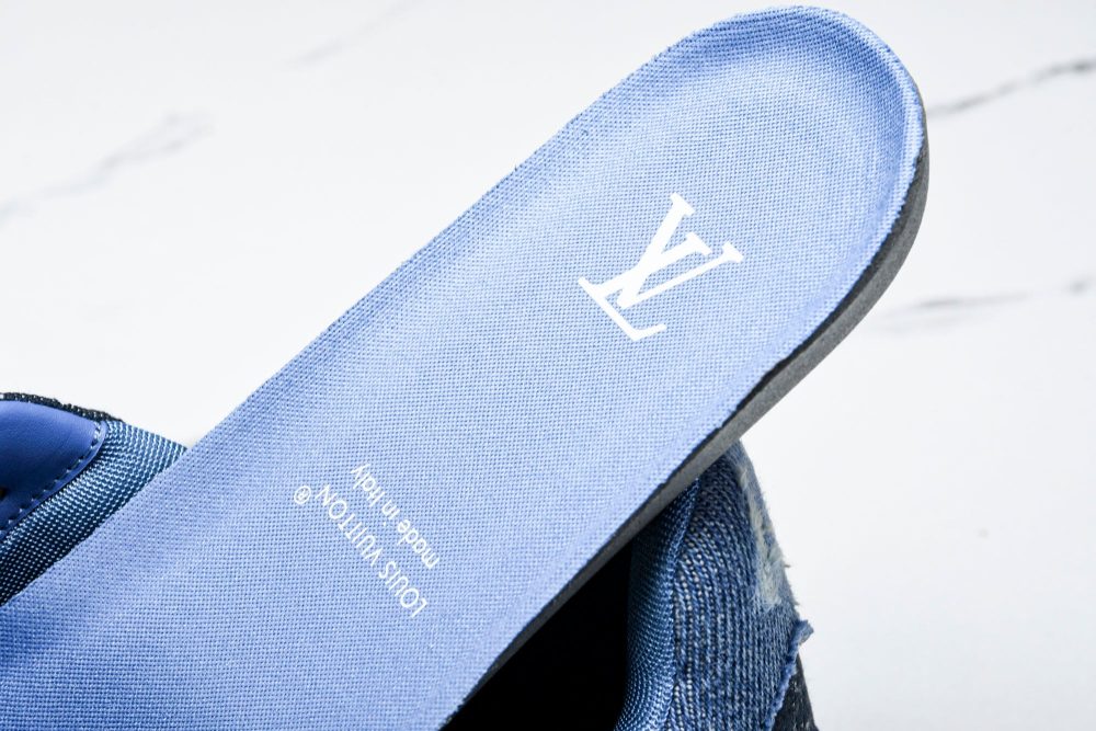 Louis Vuittоп Trainer Low 'Blue Denim Monogram Textile' - Image 13
