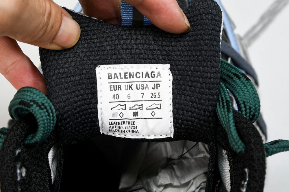 3XL Sneaker 'Grey Blue Green' - Image 12
