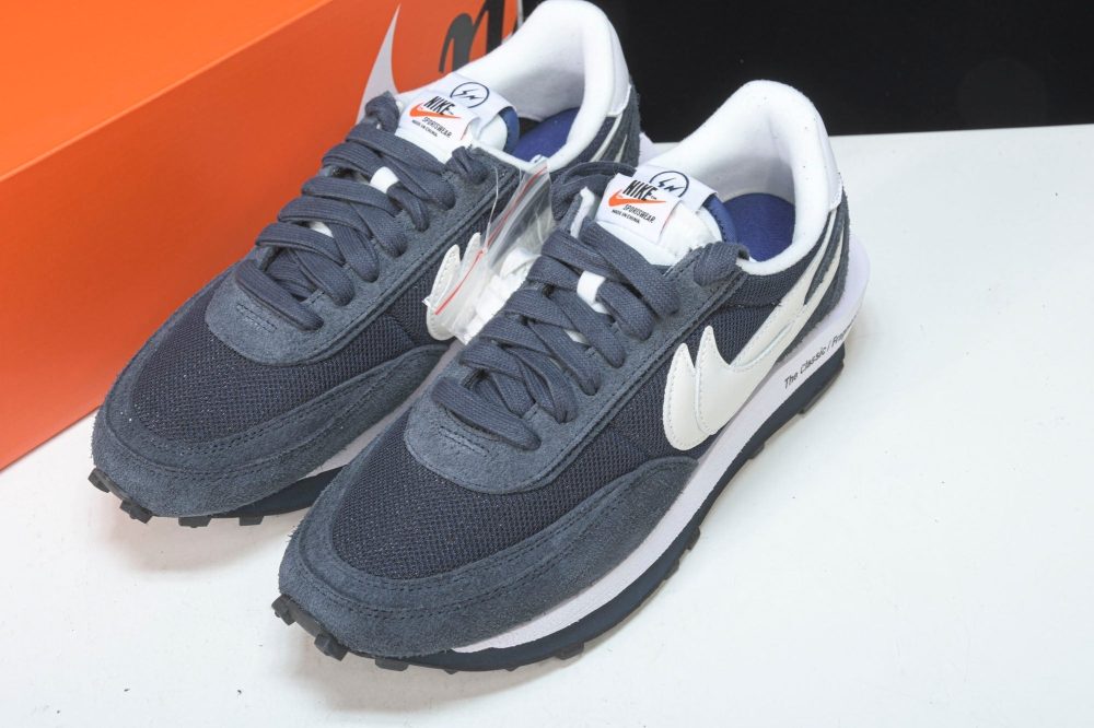 Fragment x Sacai LD Waffle ‘Blackened Blue’ - Image 13