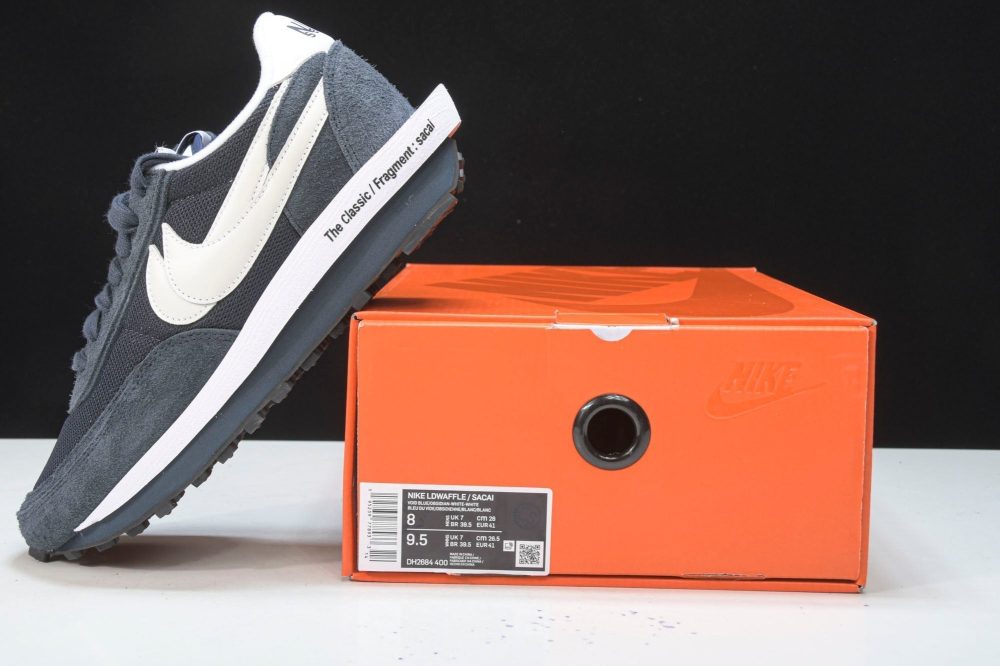 Fragment x Sacai LD Waffle ‘Blackened Blue’ - Image 18