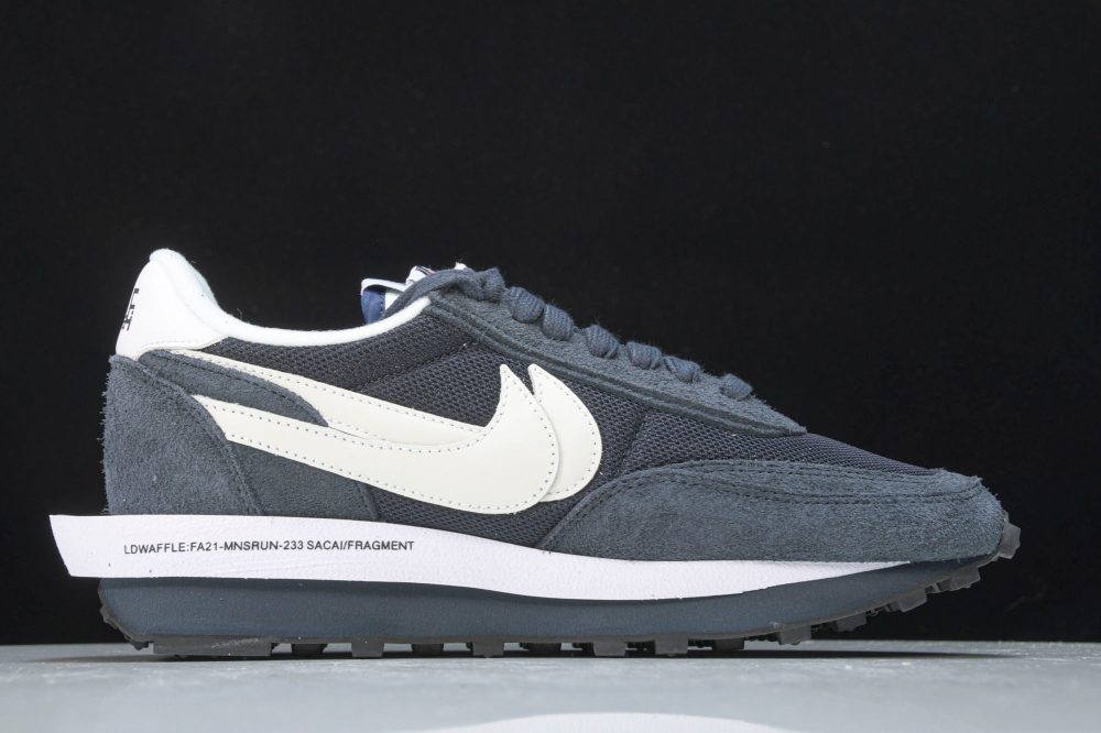 Fragment x Sacai LD Waffle ‘Blackened Blue’ - Image 3