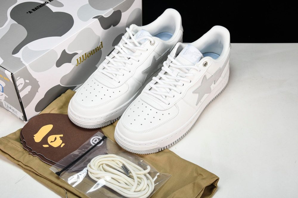 JJJJound x A Bathing Ape Bape Sta 'White' - Image 14
