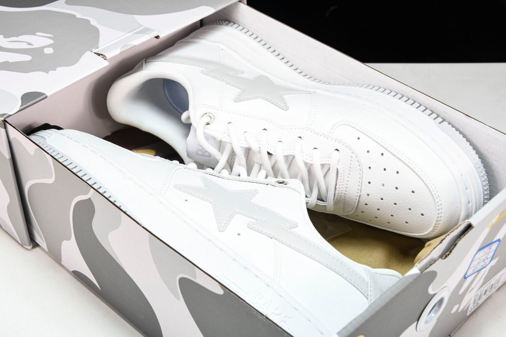 JJJJound x A Bathing Ape Bape Sta 'White' - Image 15