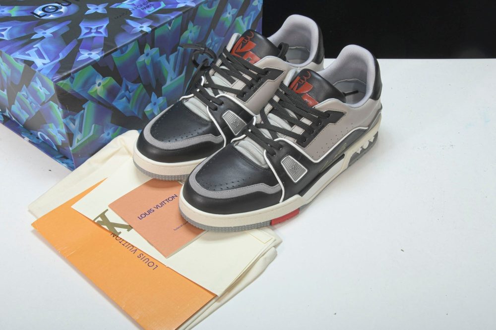 Louis Vuittоп Trainer Low 'Black Grey' - Image 19