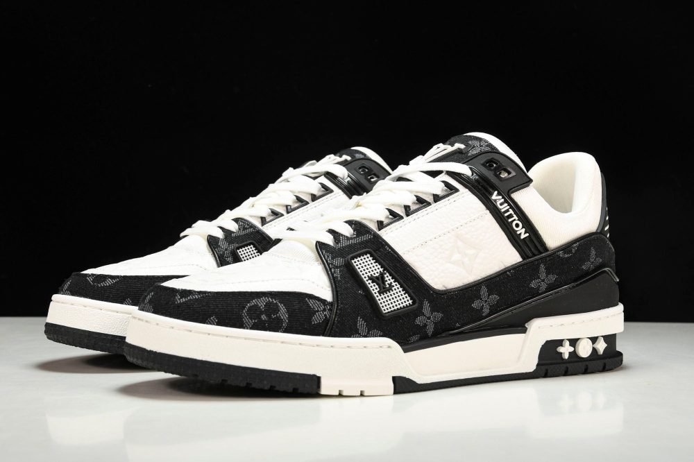 Louis Vuittоп Trainer Low 'Black White' - Image 2