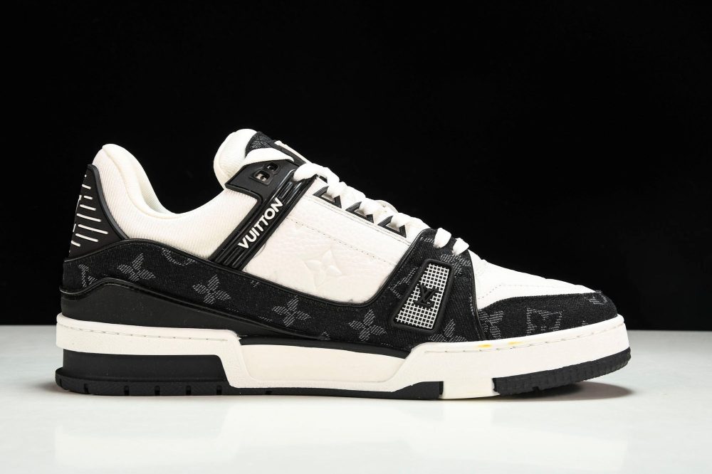 Louis Vuittоп Trainer Low 'Black White' - Image 3