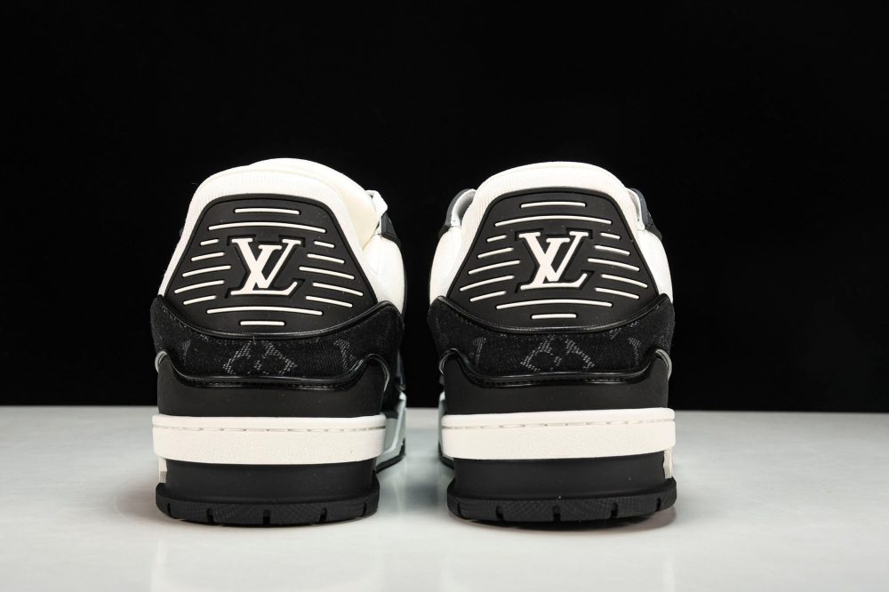 Louis Vuittоп Trainer Low 'Black White' - Image 7