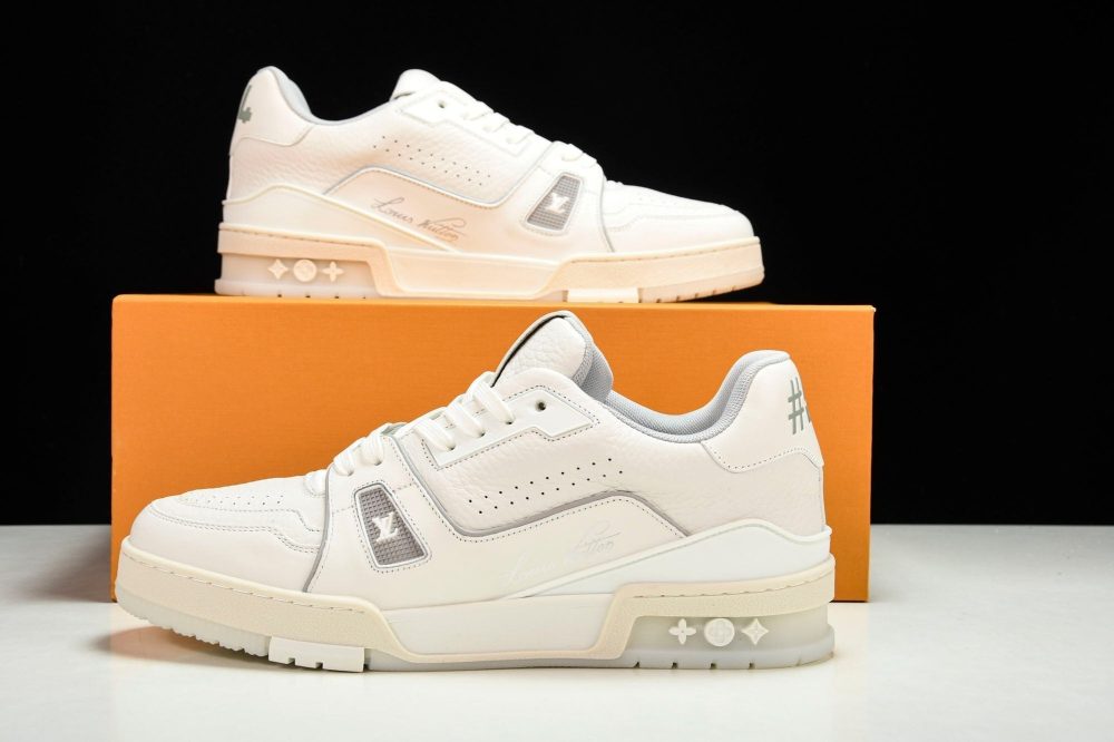 Louis Vuittоп Trainer Low 'White Signature' - Image 20