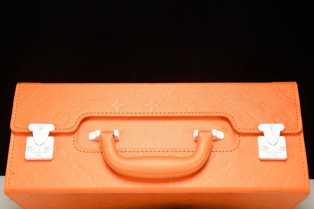 Louis Vuittоп x AF1 by Virgil Abloh 'Black' (With Special Case) - Image 19