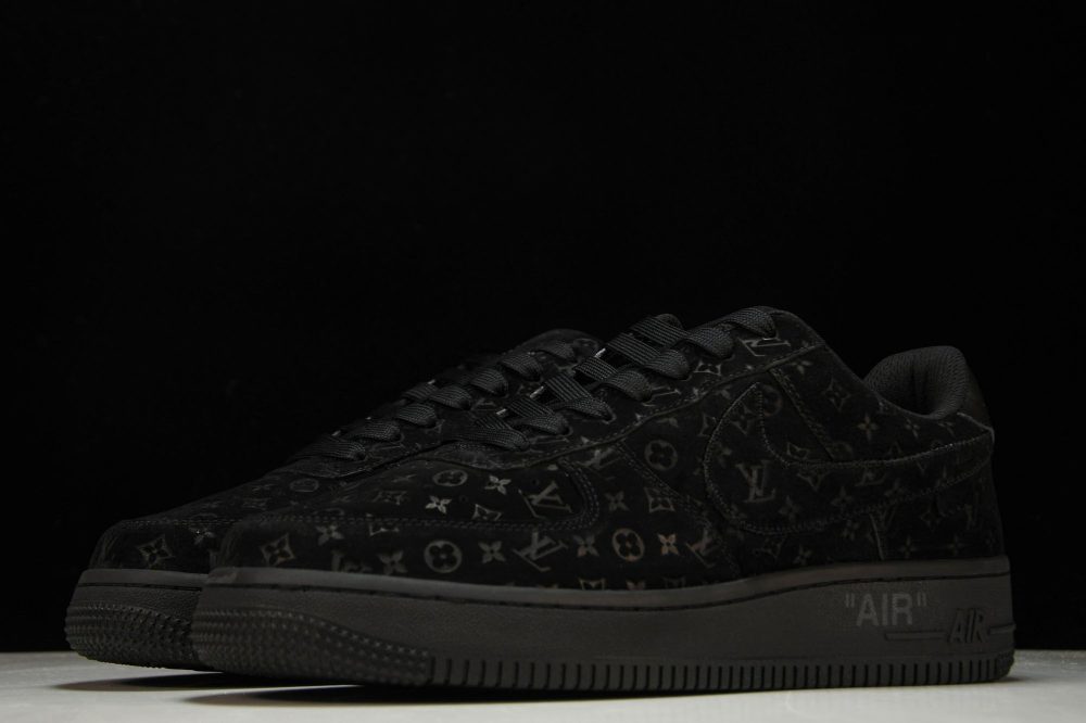 Louis Vuittоп x AF1 by Virgil Abloh 'Black' (With Special Case) - Image 2